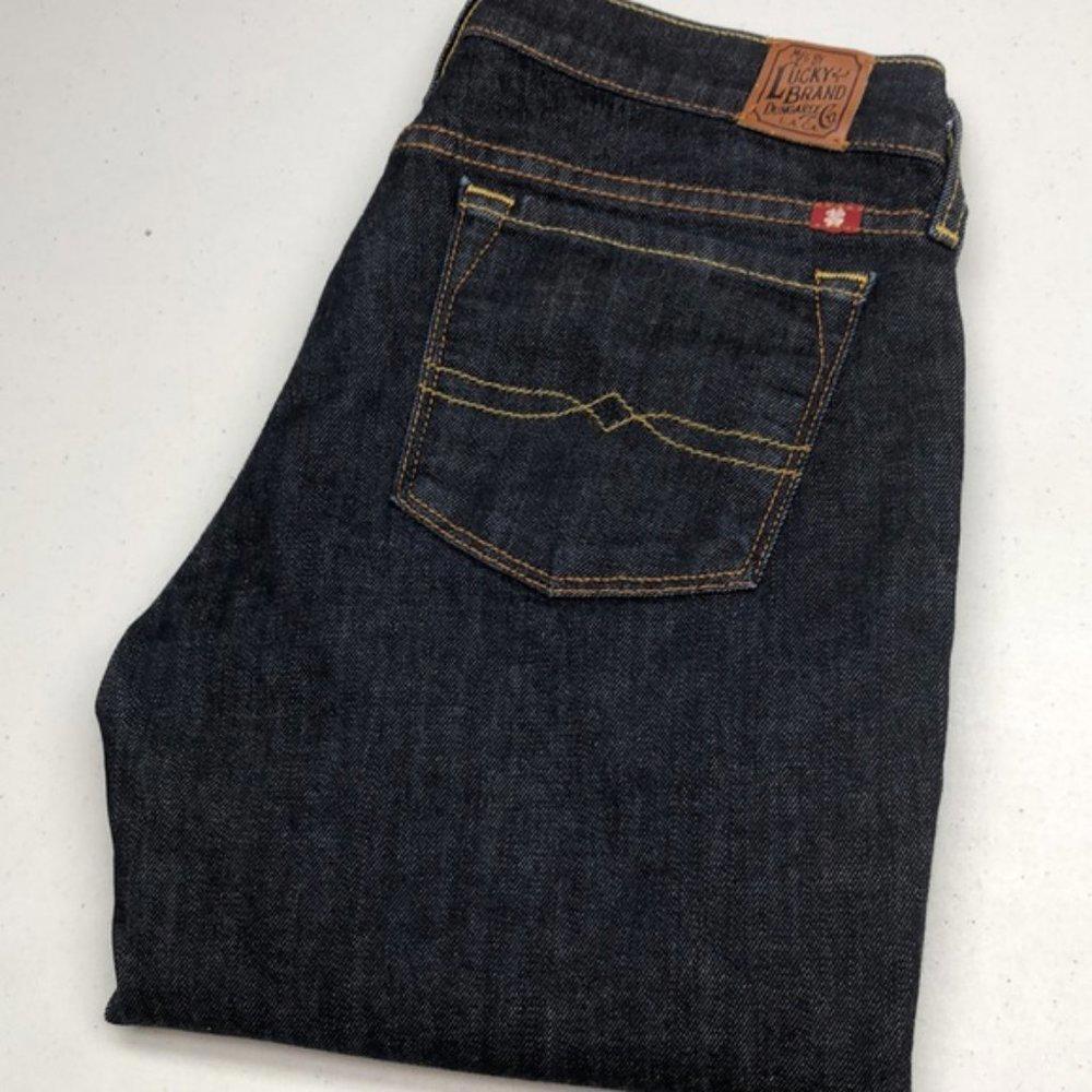 LIKE NEW MADE IN USA LUCKY BRAND ZOE SKINNY ANKLE CROP JEANS 6/28x26 🍀